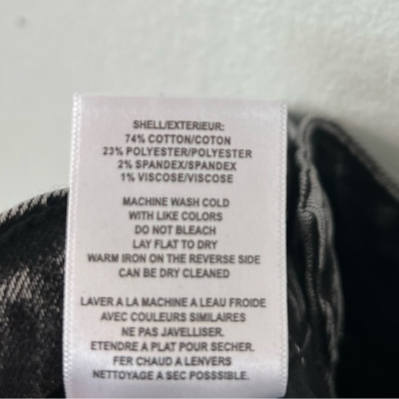 NWT Vigoss Ace Straight Leg High Rise Jeans in Washed Black - Picture 10 of 10